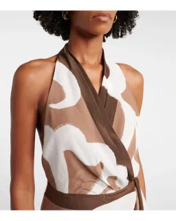 Sir The Label Portia Wrap Halter Mini Dress Size 2 / AU 10 for rent on The Volte - image 2