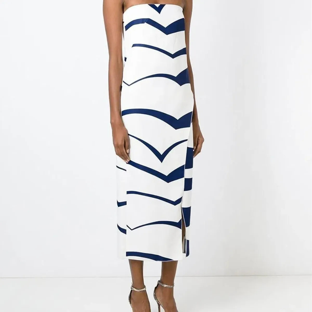 Scanlan Theodore Abstract Print Midi Dress | Size AU 6 - Image 3