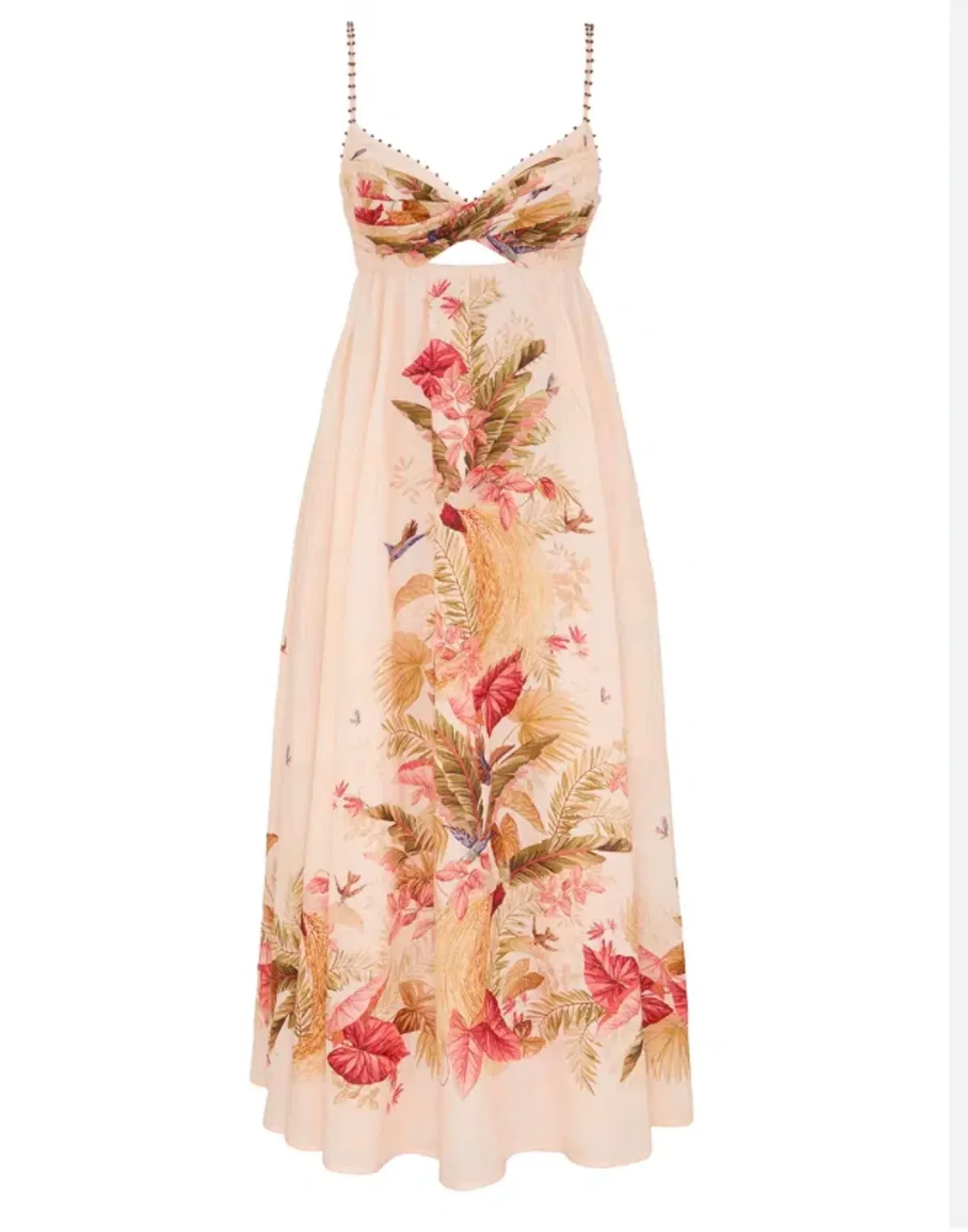 Zimmermann Ascension Twist Front midi Dress Size 0 / Aus 8 - Image 3