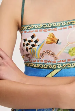 Alemais Lucky Pace Sundress Dress | Size AU 8 for rent on The Volte - image 4