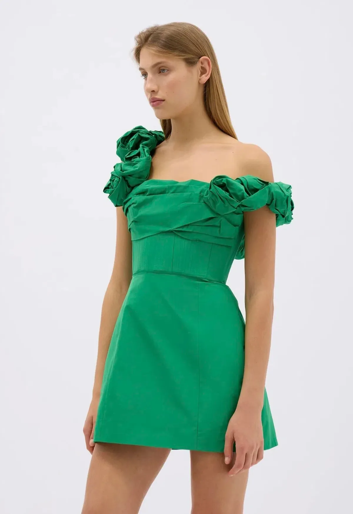 Rachel Gilbert Henley Mini Green 1/AU8 - Image 3