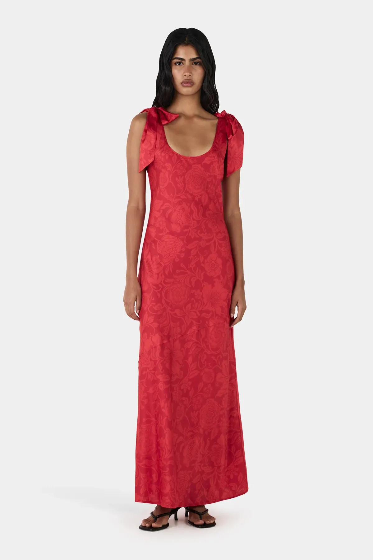 Hansen And Gretel Cali Dress Scarlett Bloom Floral Size 10 - Image 5