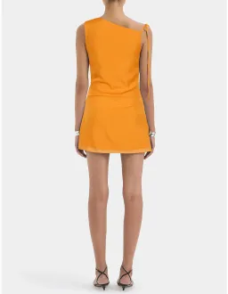 Sir The Label Isla Mini Dress Orange Size 6 for rent on The Volte - image 4