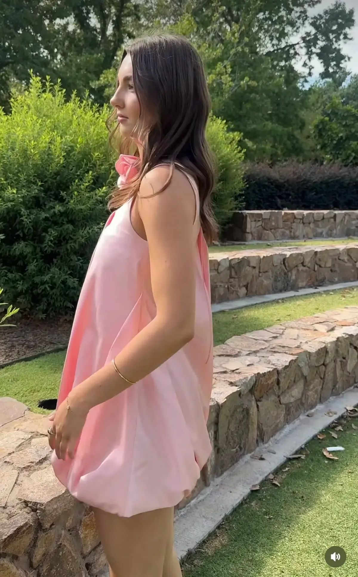 Leo Lin Suki Puff Mini in Blush Pink Size 10 - Image 3