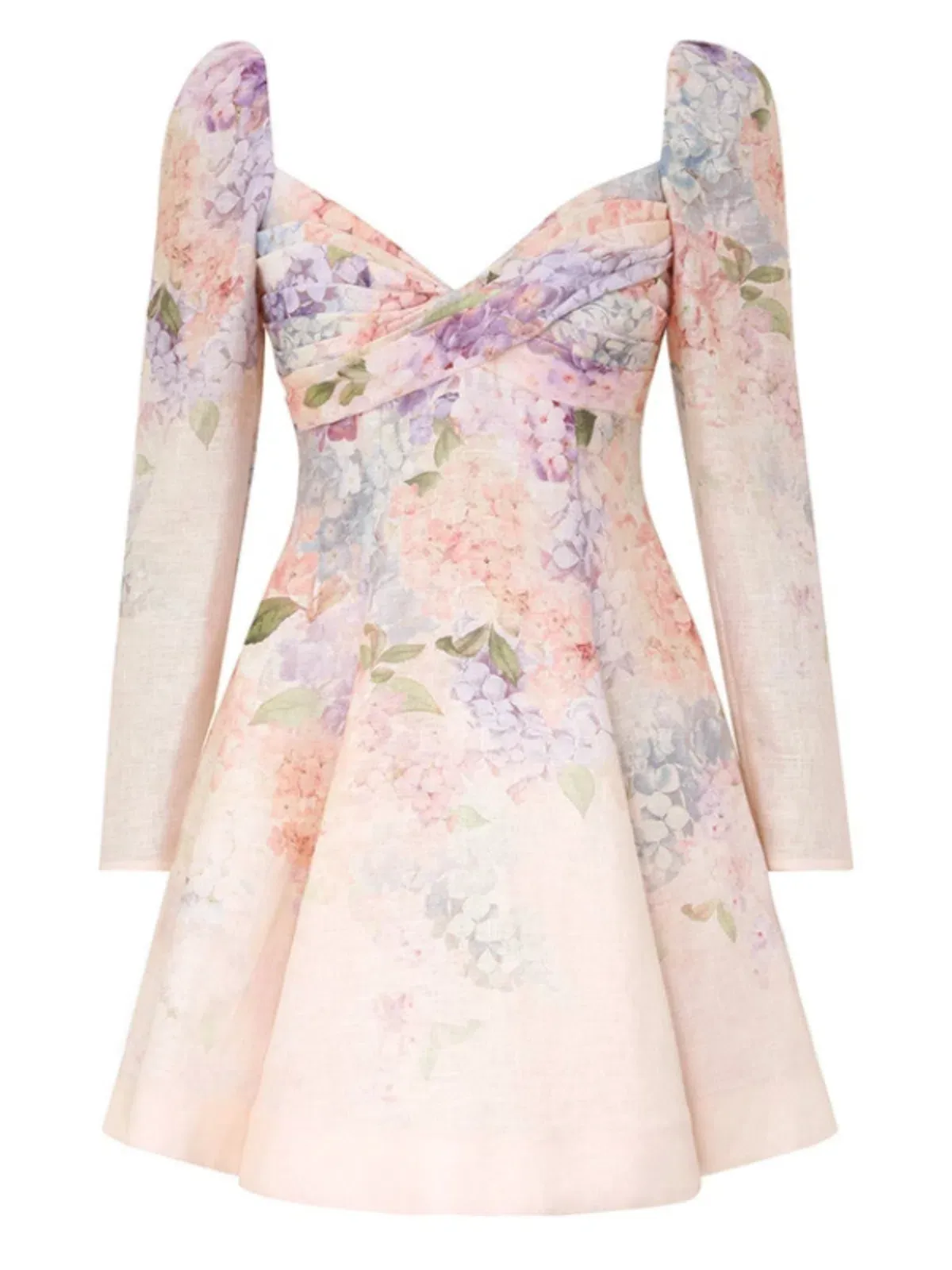 Zimmermann Dawning puff sleeve mini size 2 - Image 6