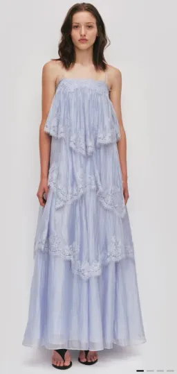 Aje Ophelia Lace Gown for rent on The Volte - image 1