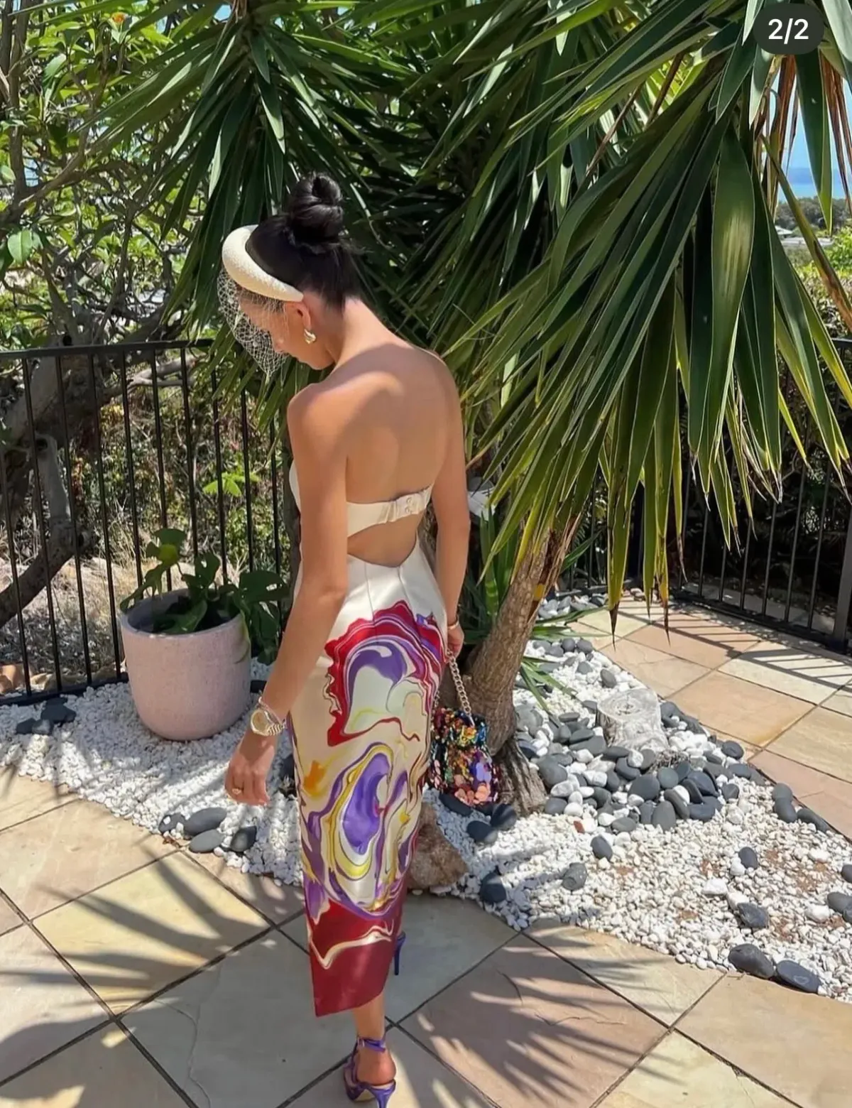 Alemais Luca corset midi dress size 8 - Image 2