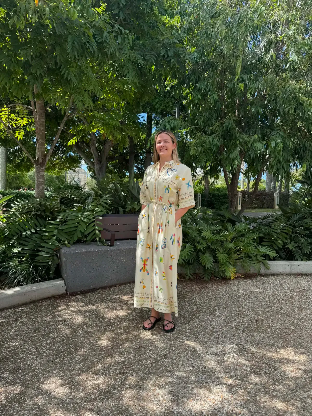 ALEMAIS SIDI SHIRTDRESS SIZE 14 - Image 5