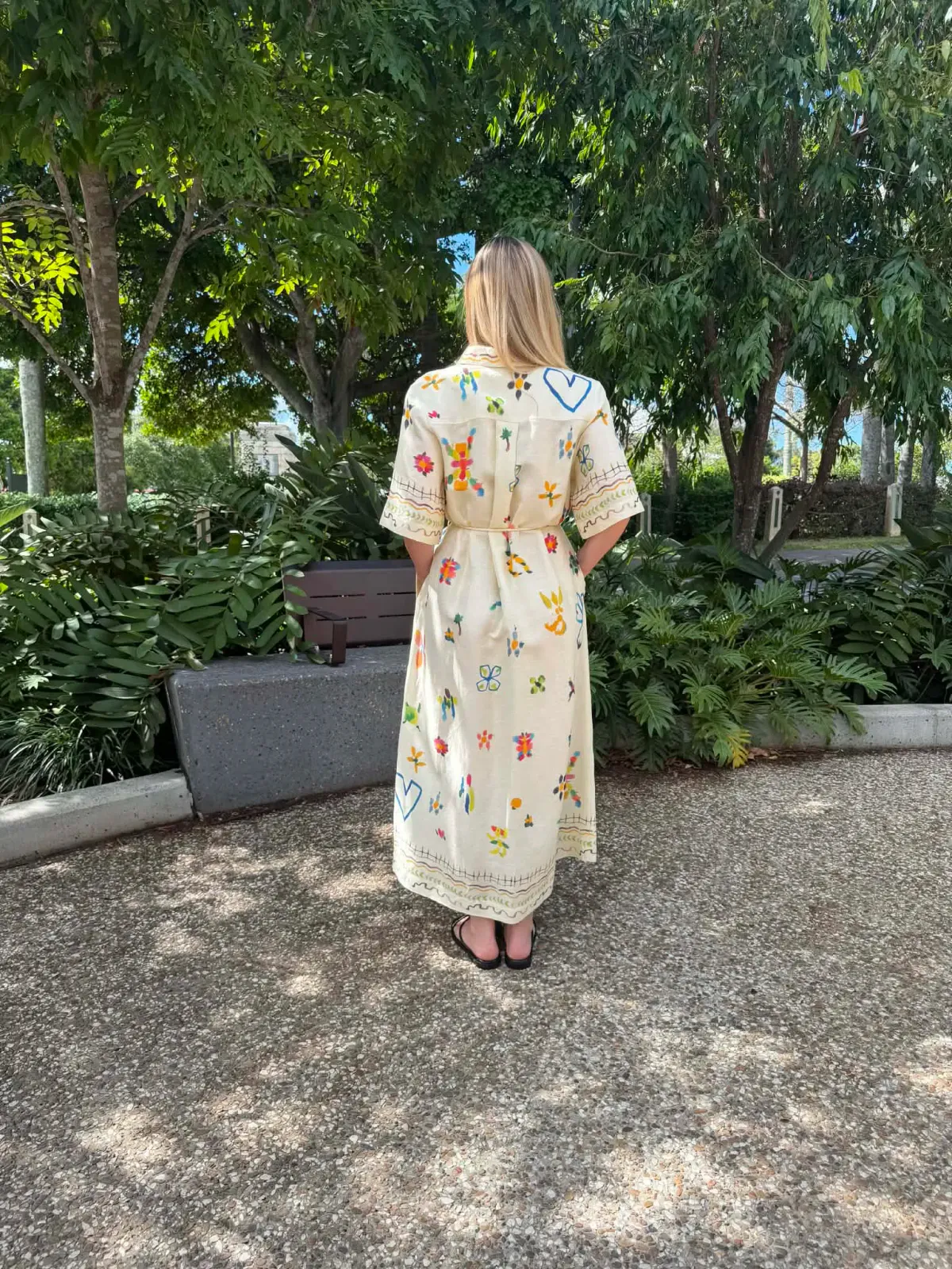 ALEMAIS SIDI SHIRTDRESS SIZE 14 - Image 3