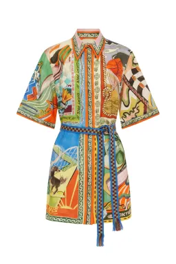 ALEMAIS LUCKY PACE MINI DRESS for rent on The Volte - image 3