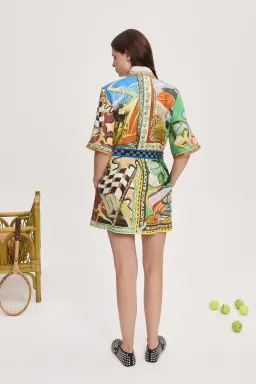 ALEMAIS LUCKY PACE MINI DRESS for rent on The Volte - image 2