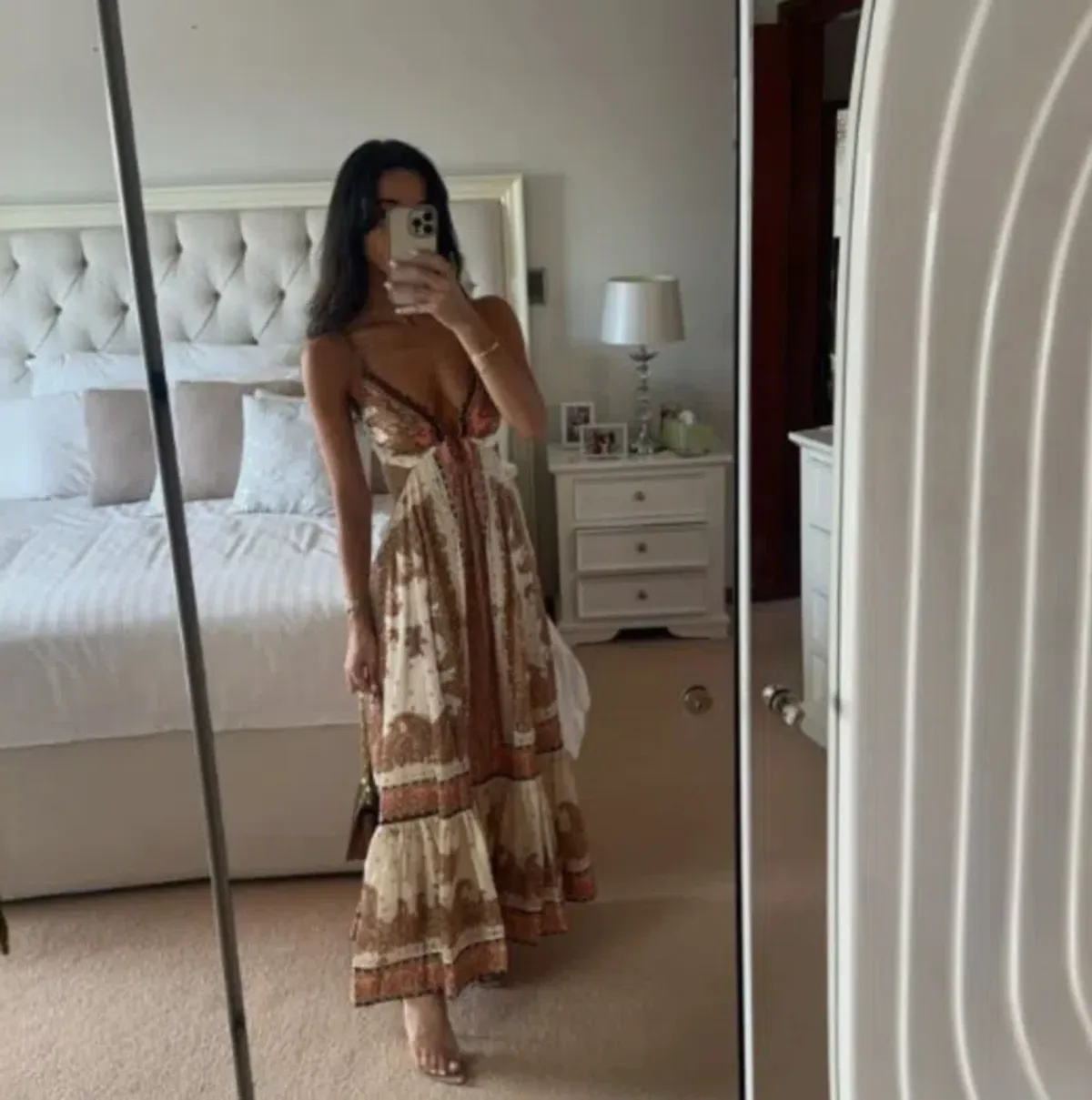 Zimmermann Maxine Plunge Dress Size 2 AU 12 - Image 3