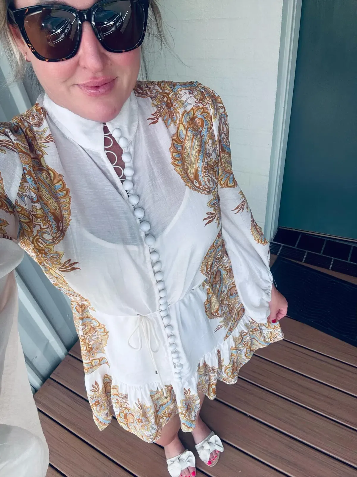 SHEIKE KALANI MINI DRESS SIZE 14 - Image 3