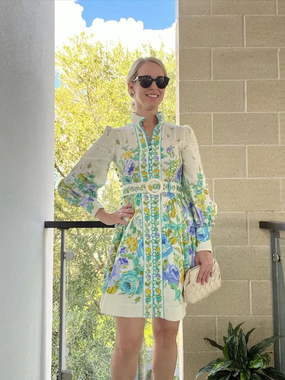 ZIMMERMANN RAIE BUTTONED MINI SIZE 3/14 - Image 3