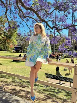 ZIMMERMANN RAIE BUTTONED MINI SIZE 3/14 for rent on The Volte - image 1