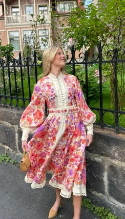 ZIMMERMANN RAIE BILLOW MIDI SIZE 3/14 for rent on The Volte - image 2