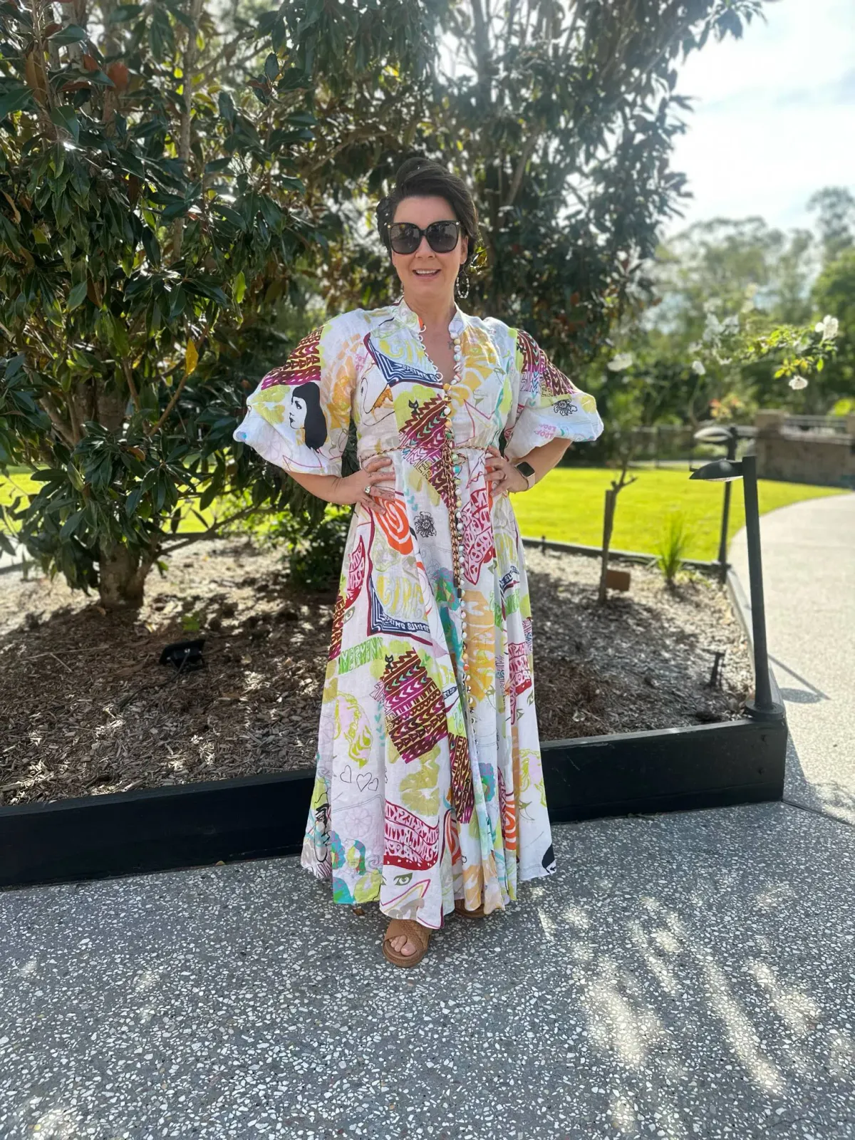 ZIMMERMANN SHELLY BILLOW MAXI DRESS - Image 1