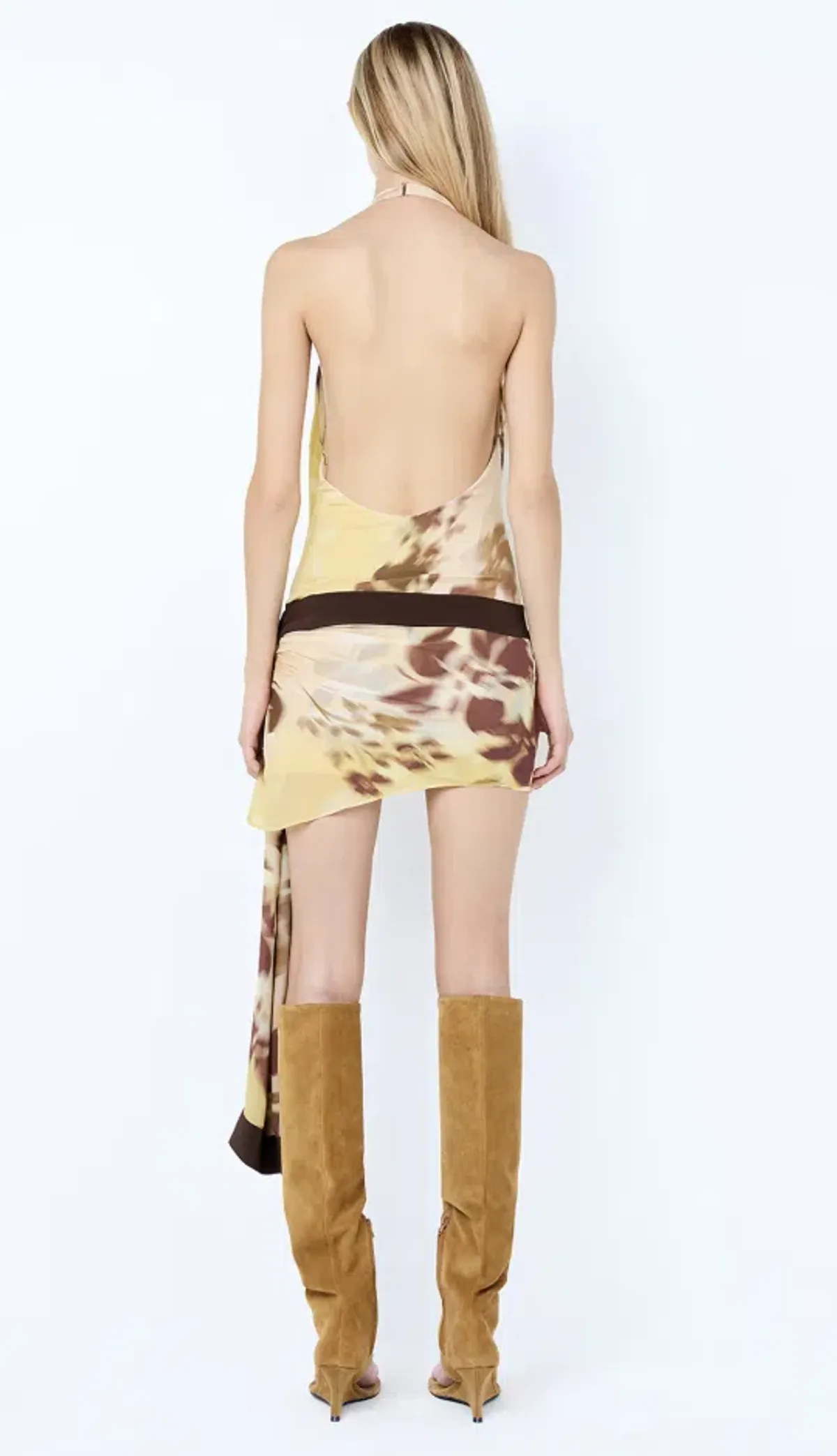 Bec & Bridge BLAISE HALTER MINI DRESS Size 10 - Image 2