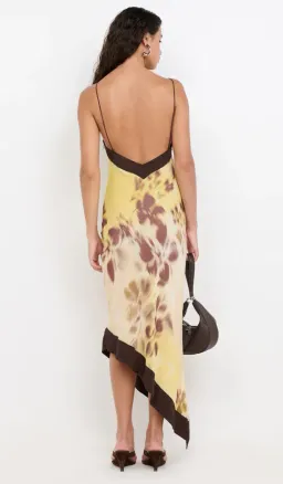 Bec & Bridge BLAISE ASYM MIDI DRESS PALMERA FLORAL Size 10 for rent on The Volte - image 2