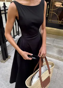 THE JACQUELINE DRESS - BLACK - YOJANI BOUTIQUE  for rent on The Volte - image 2