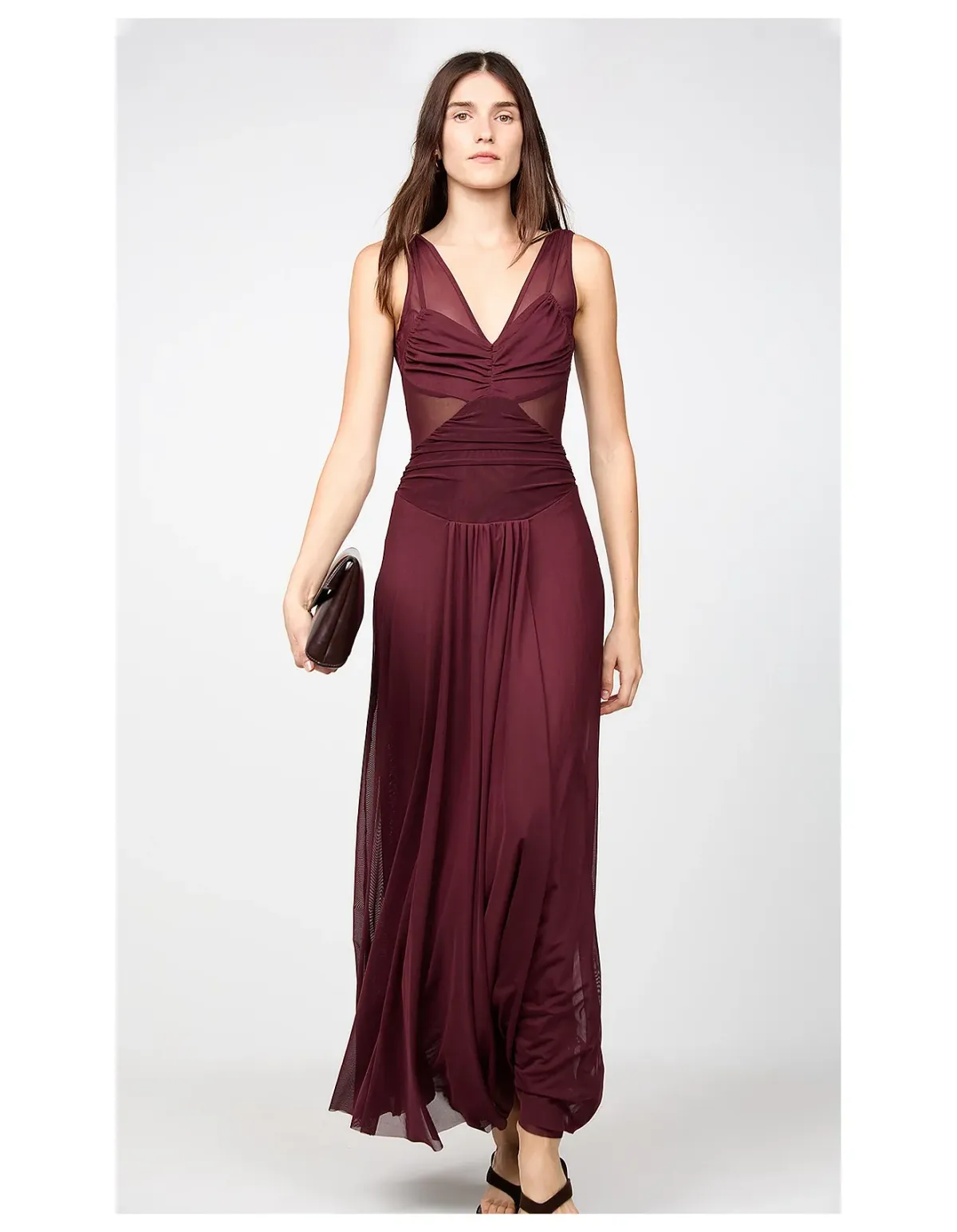 Bec Bridge Jimena Maxi Dress Plum Size 8 - Image 2