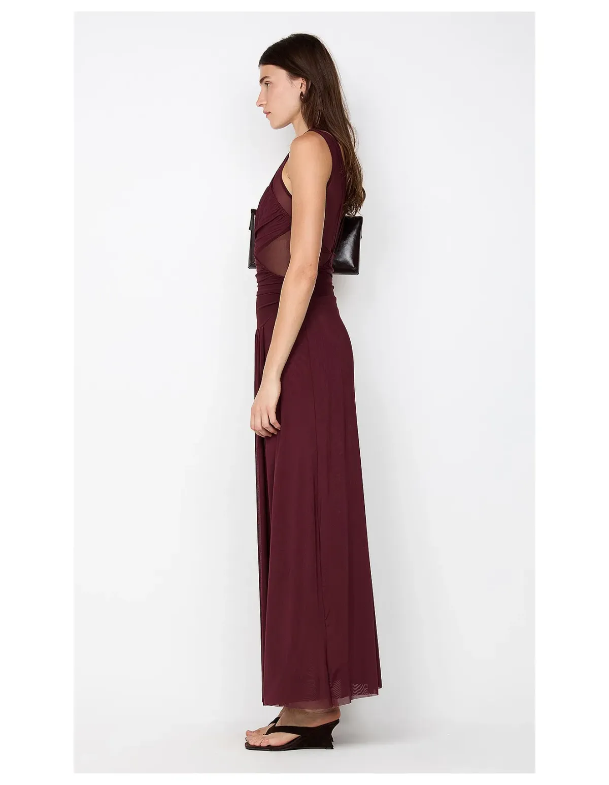 Bec Bridge Jimena Maxi Dress Plum Size 8 - Image 7