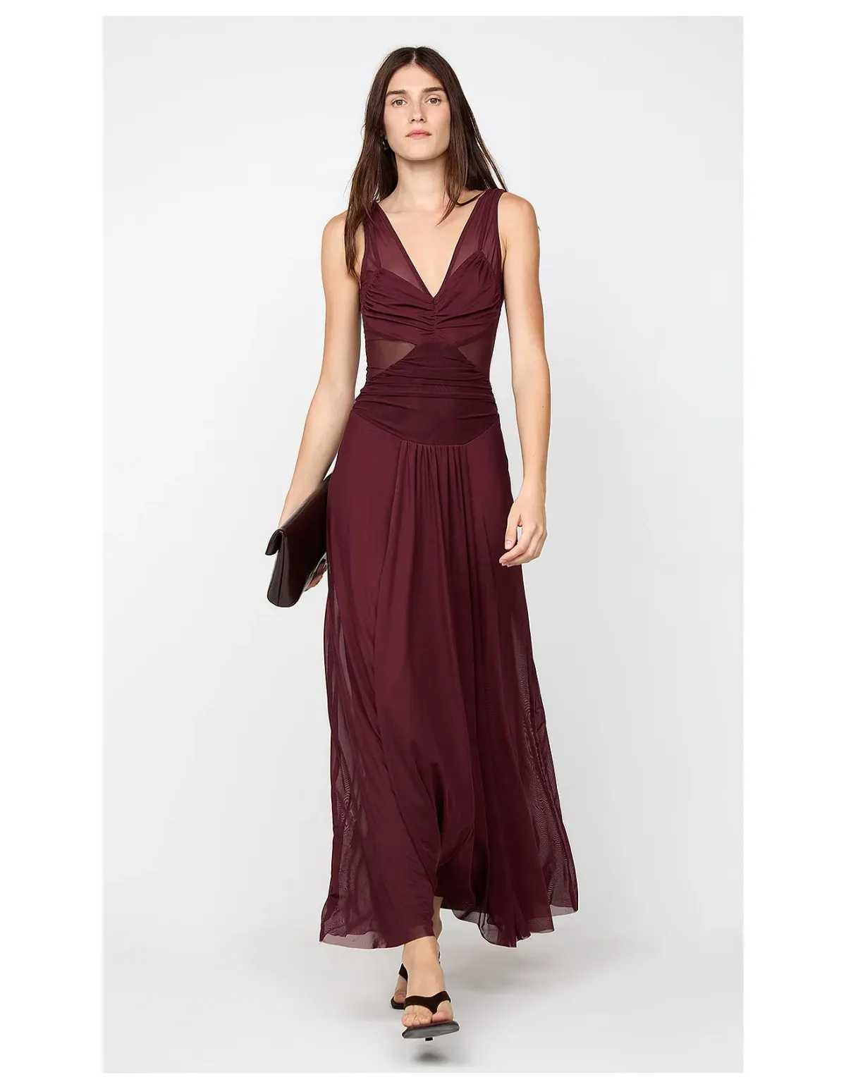 Bec Bridge Jimena Maxi Dress Plum Size 8 - Image 1