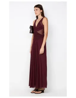 Bec Bridge Jimena Maxi Dress Plum Size 8 for rent on The Volte - image 6