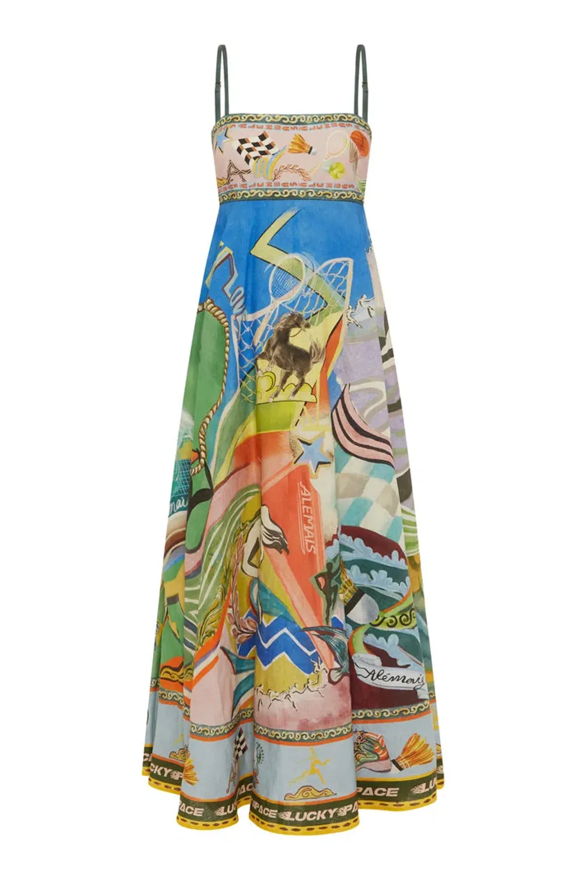 ALEMAIS LUCKY PACE SUNDRESS SIZE 12 - Image 6