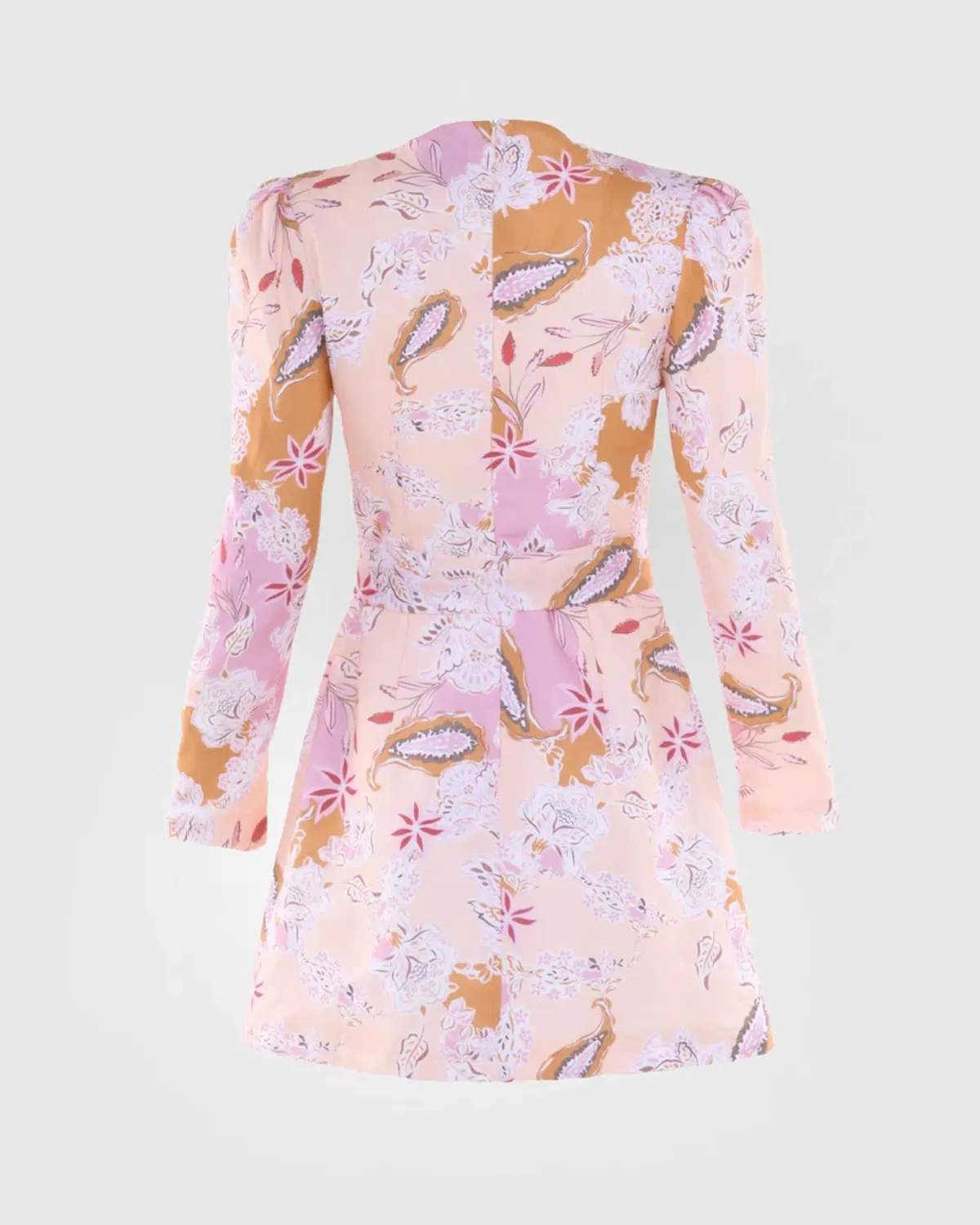 JUSTIN TONG HAZEL MINI DRESS [ENCHANTED WATERS] SIZE 12 - Image 4