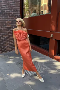 JUSTIN TONG RORY GOWN SIZE 12 for rent on The Volte - image 2