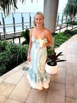 ZIMMERMANN ILLUMINATE GOWN SIZE 2/12 for rent on The Volte - image 1