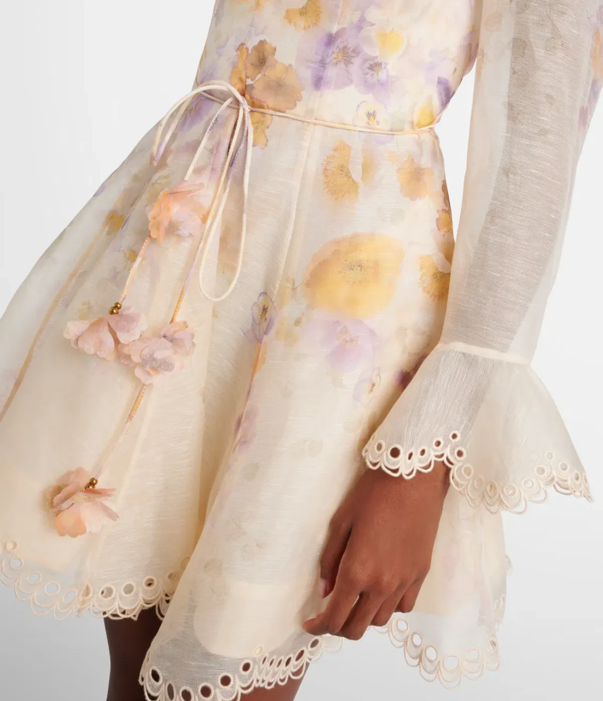 ZIMMERMANN MEMENTO EMBROIDERED MINI SIZE 2/12 - Image 2