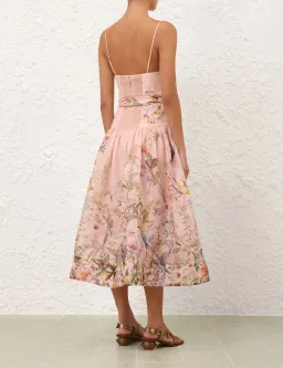 ZIMMERMANN REBELLION FITTED PICNIC MIDI SIZE 2/12 for rent on The Volte - image 3