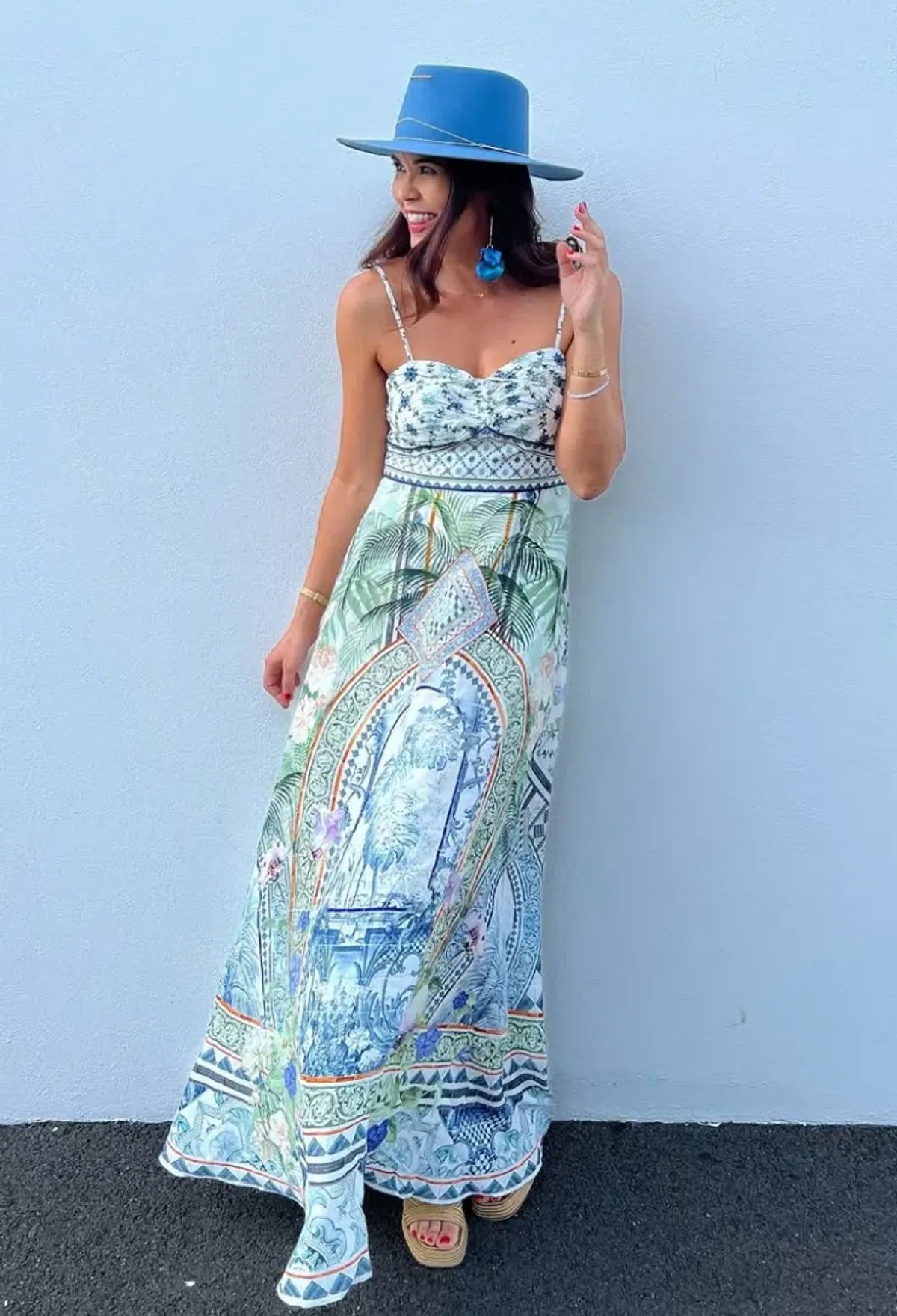 CAMILLA JARDIM PARTY MIDI DRESS - Image 1