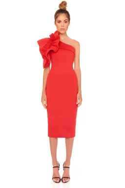 Eliya the Label Olivia Dress Red Size 6 for rent on The Volte - image 1