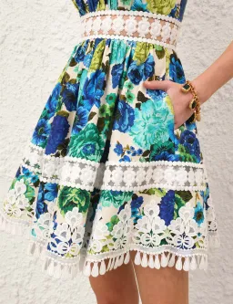 ZIMMERMANN STARDUST MINI DRESS SIZE 1/10 for rent on The Volte - image 4