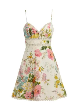 ZIMMERMANN HEATHERS SUN MINI DRESS | Size 0 AU 8 for rent on The Volte - image 3