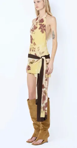 Bec and Bridge Blaise Halter Mini Dress  for rent on The Volte - image 2