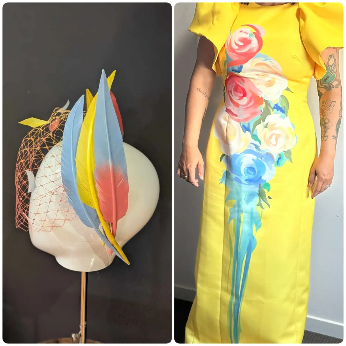 LEO LIN LUCINDA MAXI DRESS BOUQUET size 12 - Image 1