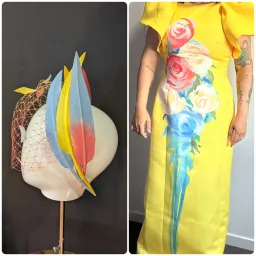 LEO LIN LUCINDA MAXI DRESS BOUQUET size 12 for rent on The Volte - image 1