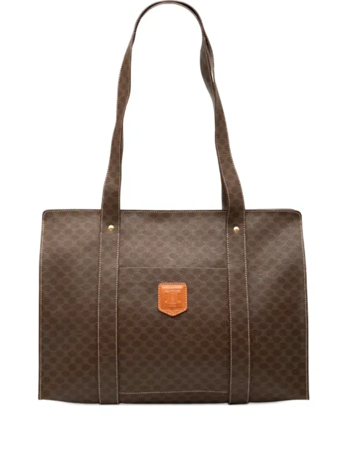 Celine Macadam Coated Canvas Tote Bag Handbag  - Image 1