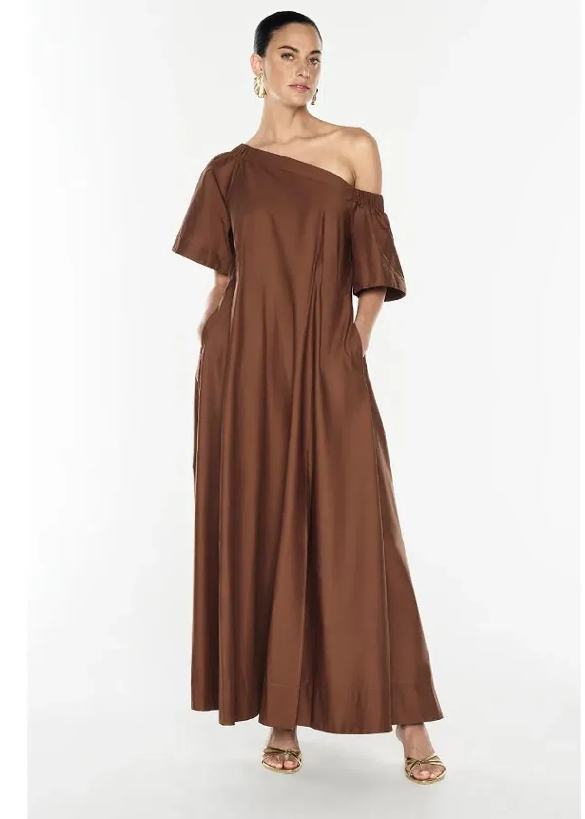 Manning Cartell Provence Off Shoulder Dress Size 12 - Image 4