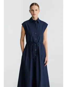 Jac Jack Pitch Dress Navy Size 12 for rent on The Volte - image 4