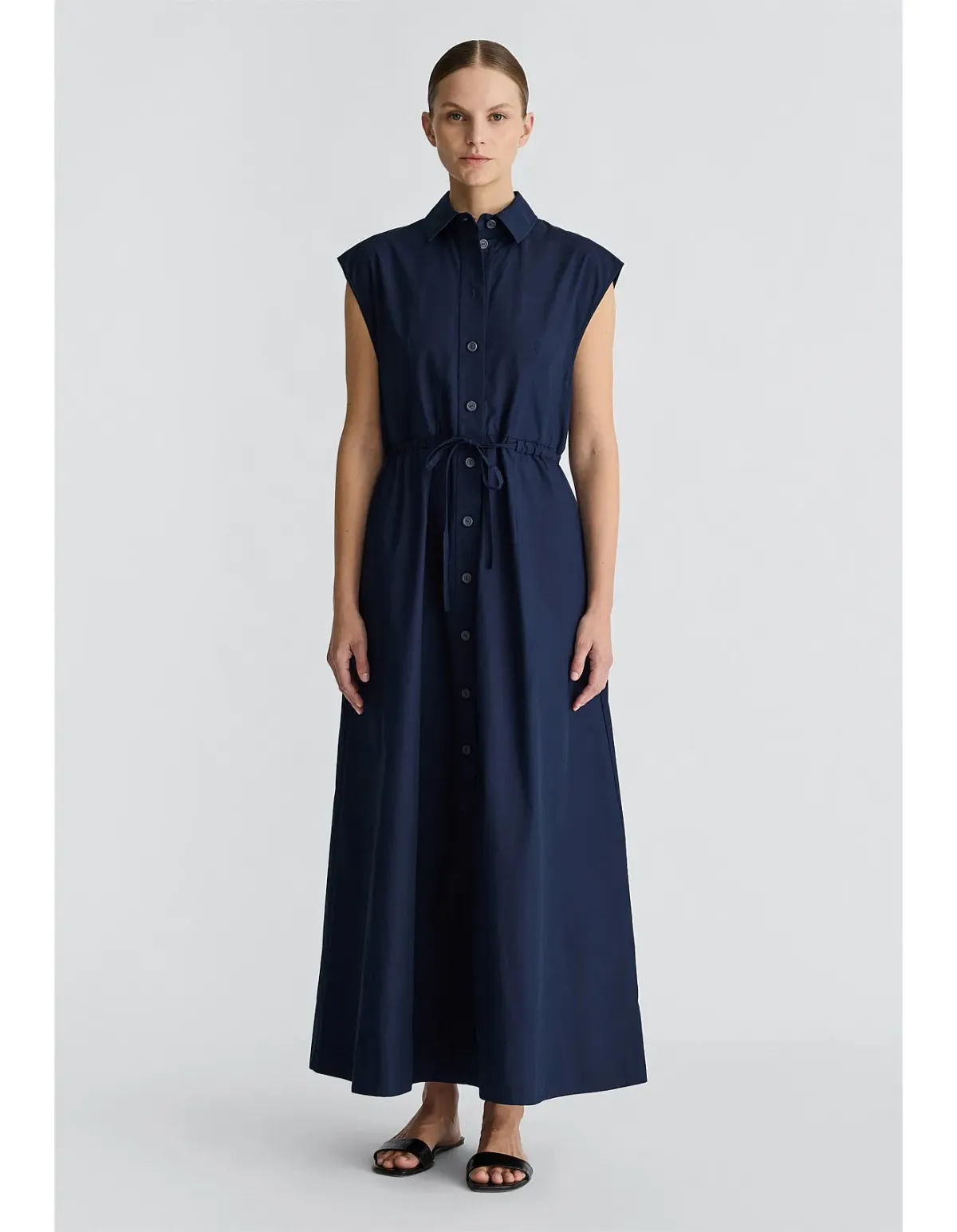 Jac Jack Pitch Dress Navy Size 12 - Image 1