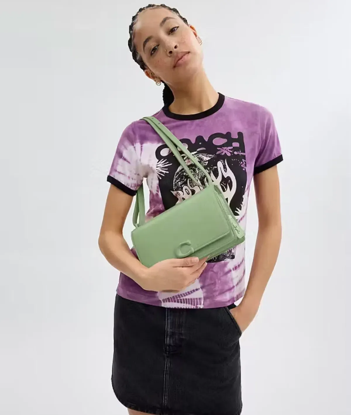 COACH Bandit Shoulder Bag Crossbody Handbag - Image 6