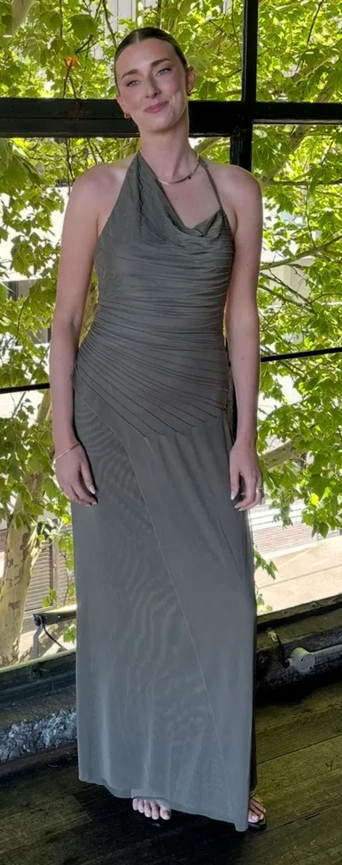 Bec and Bridge Brenna pintuck maxi dress size 8 - Image 4