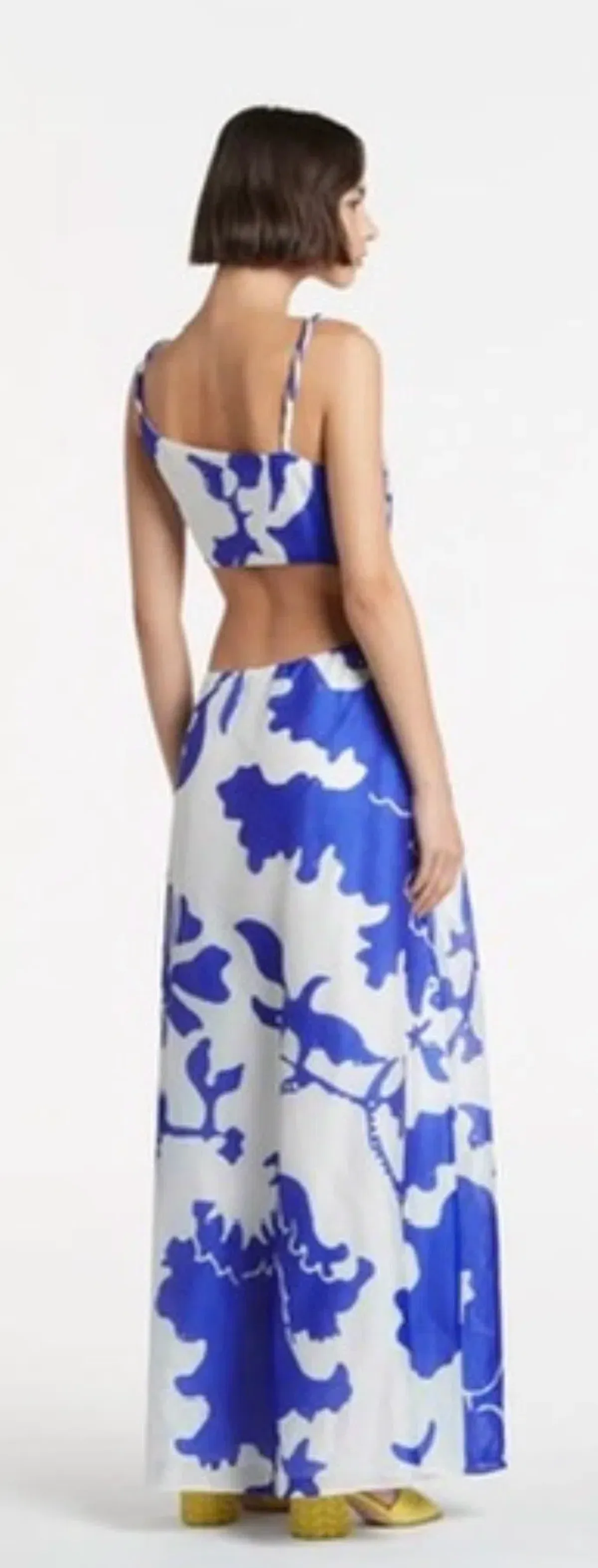 Sir The Label Vivi asymmetrical cut out maxi dress size 1 - Image 2