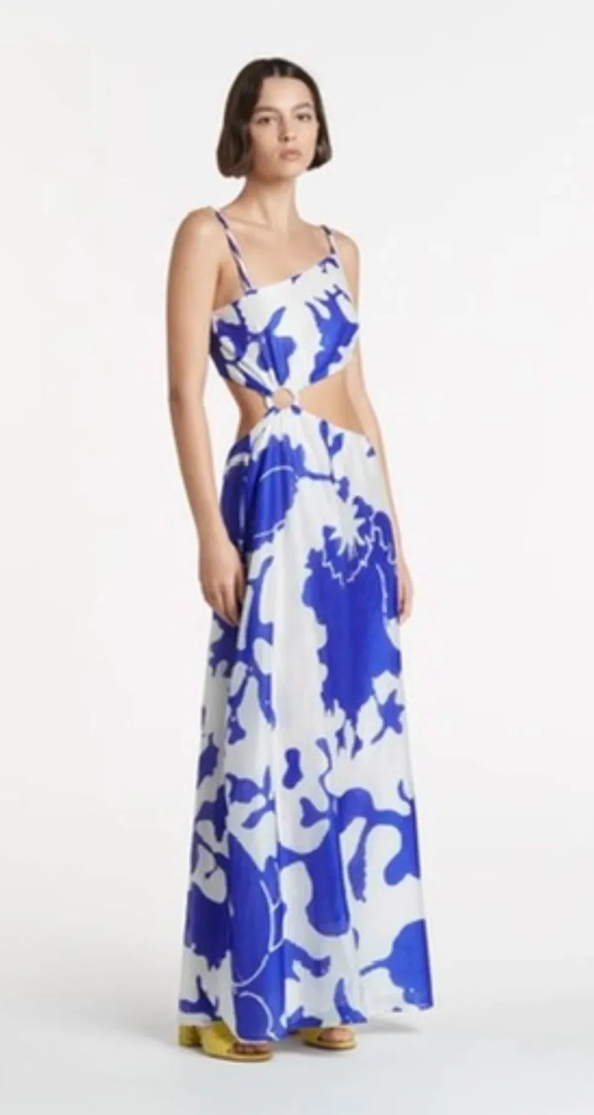 Sir The Label Vivi asymmetrical cut out maxi dress size 1 - Image 1