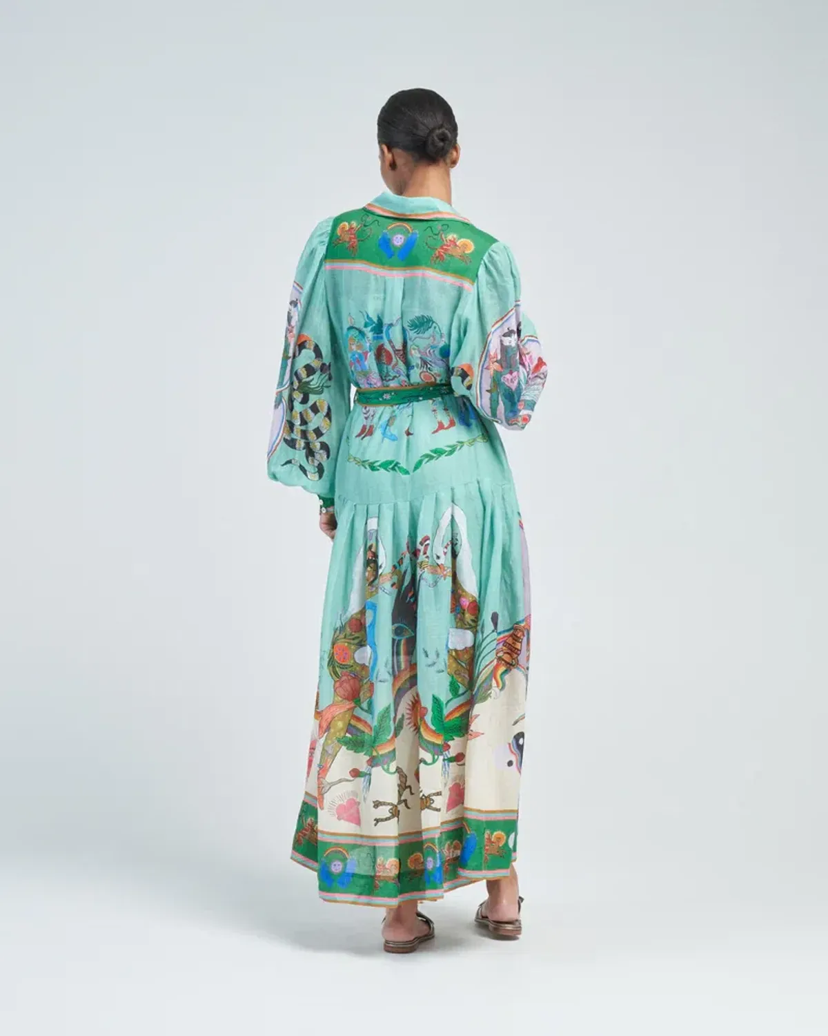 Alemais Evergreen Shirt Dress Size AU 12 - Image 3